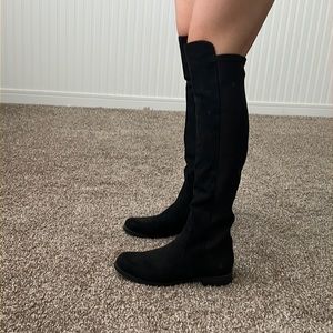 UNISA BLACK KNEE HIGH BOOTS - 7.5